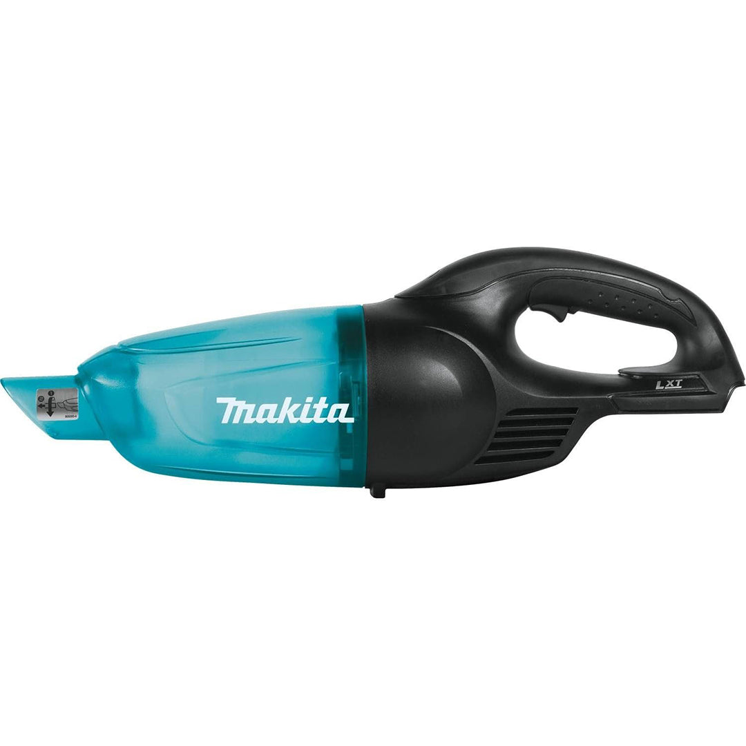 Makita XLC02ZB 18V LXT Cordless Vacuum – Compatible with 5.0Ah Lithium-Ion Battery (Sold Separately)