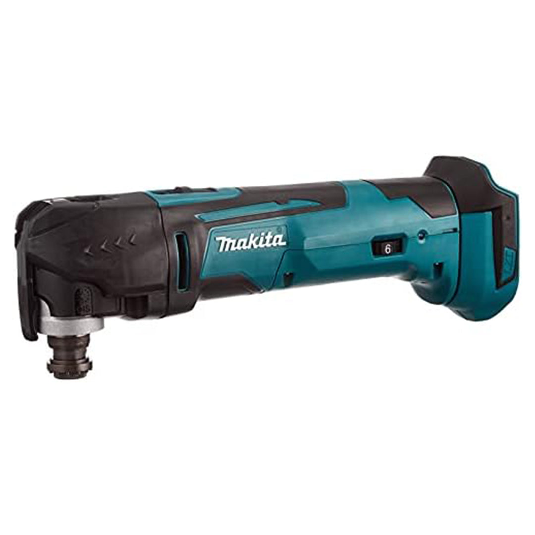 Makita DTM51Z 18V Cordless Multi-Tool Kit – Comes with Two 5.0Ah Batteries (Blue)